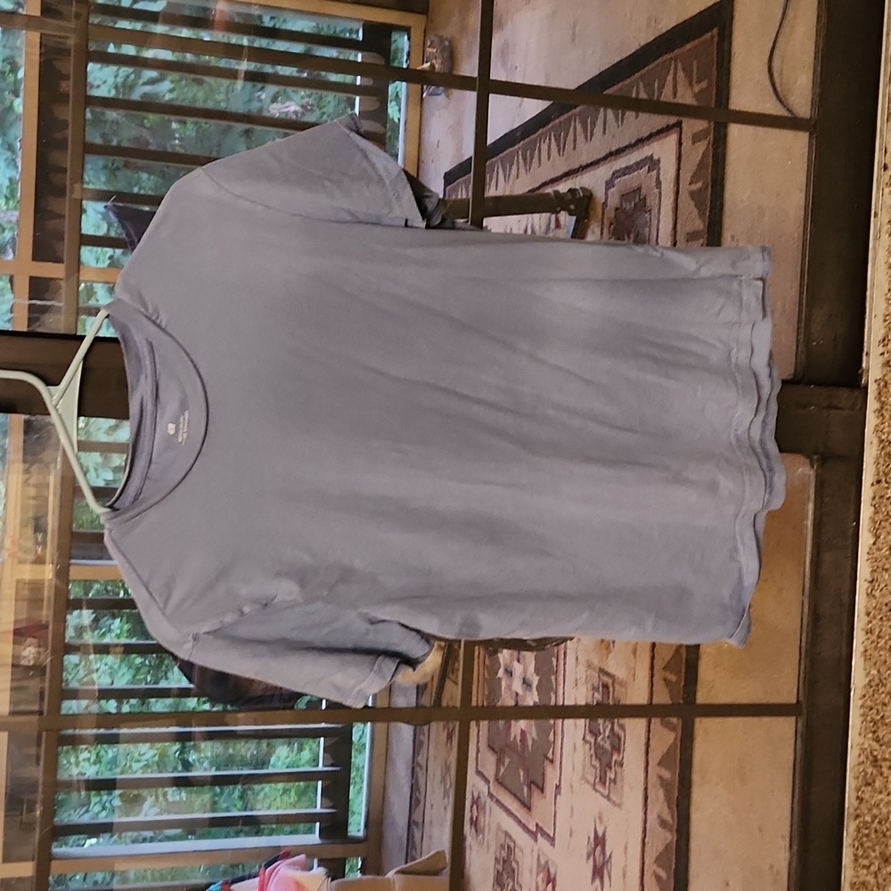 H&M tee light blue soft